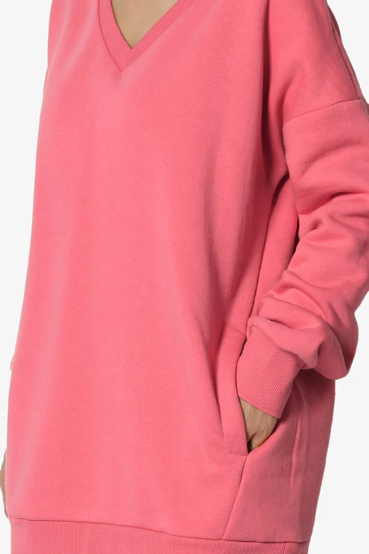 Accie V-Neck Pullover Sweatshirts