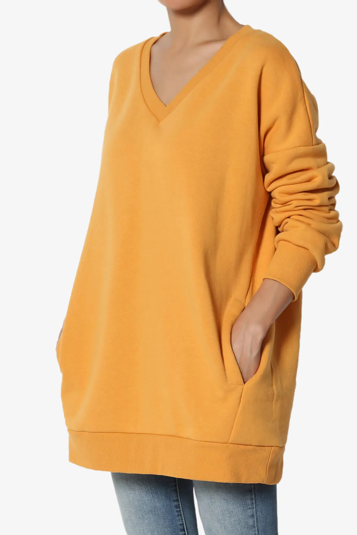 Accie V-Neck Pullover Sweatshirts