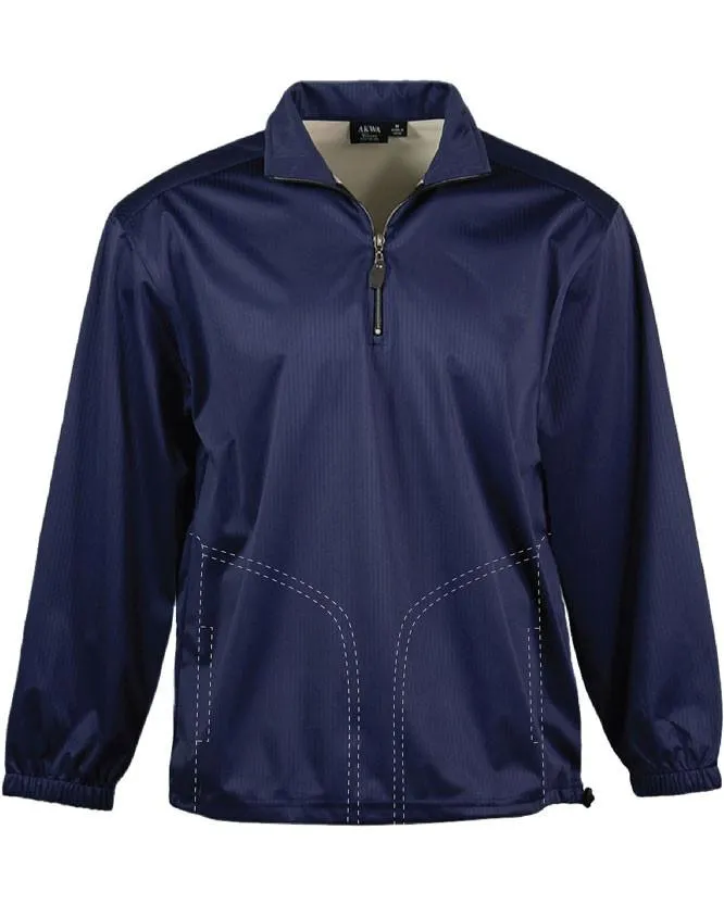 AKWA Water & Wind Resistant Men's 1/4 Zip Windshirt with Pockets