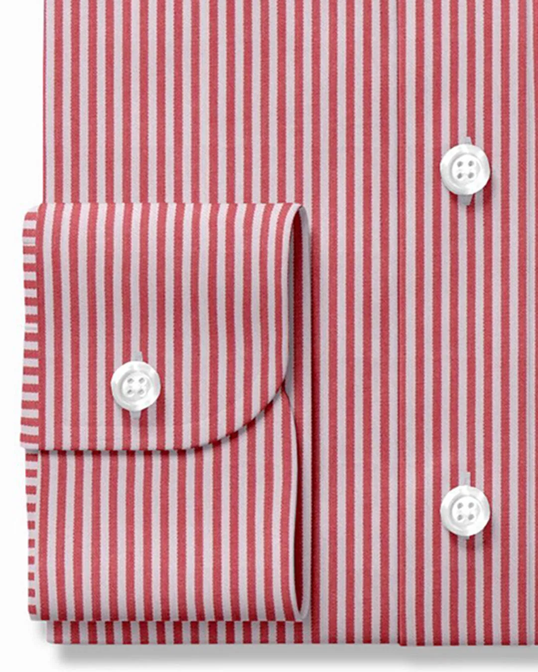 Albini Red Pencil Stripes