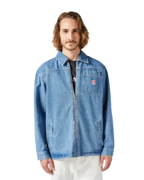 Casey Jones Jacket in Faded Indigo