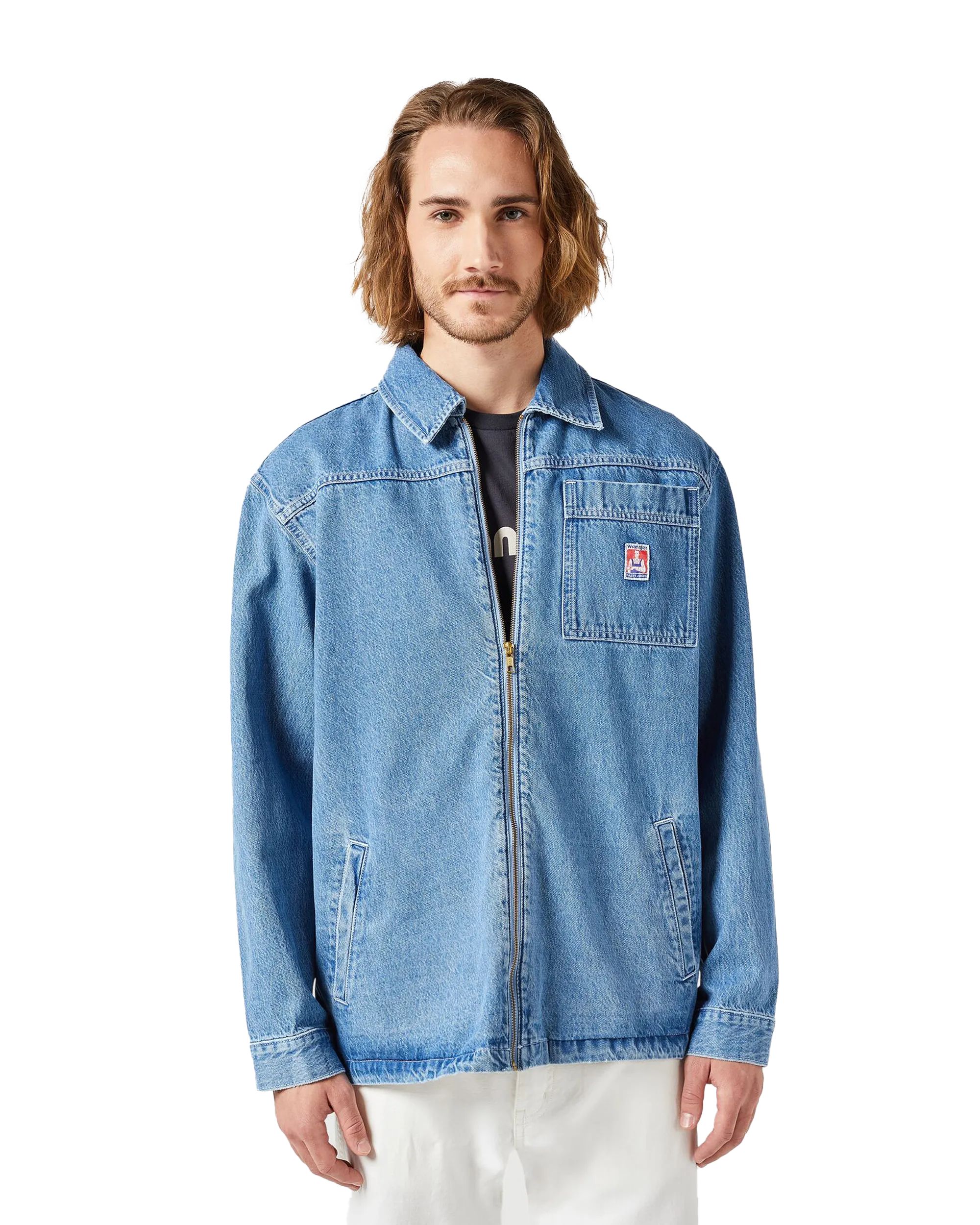 Casey Jones Jacket in Faded Indigo