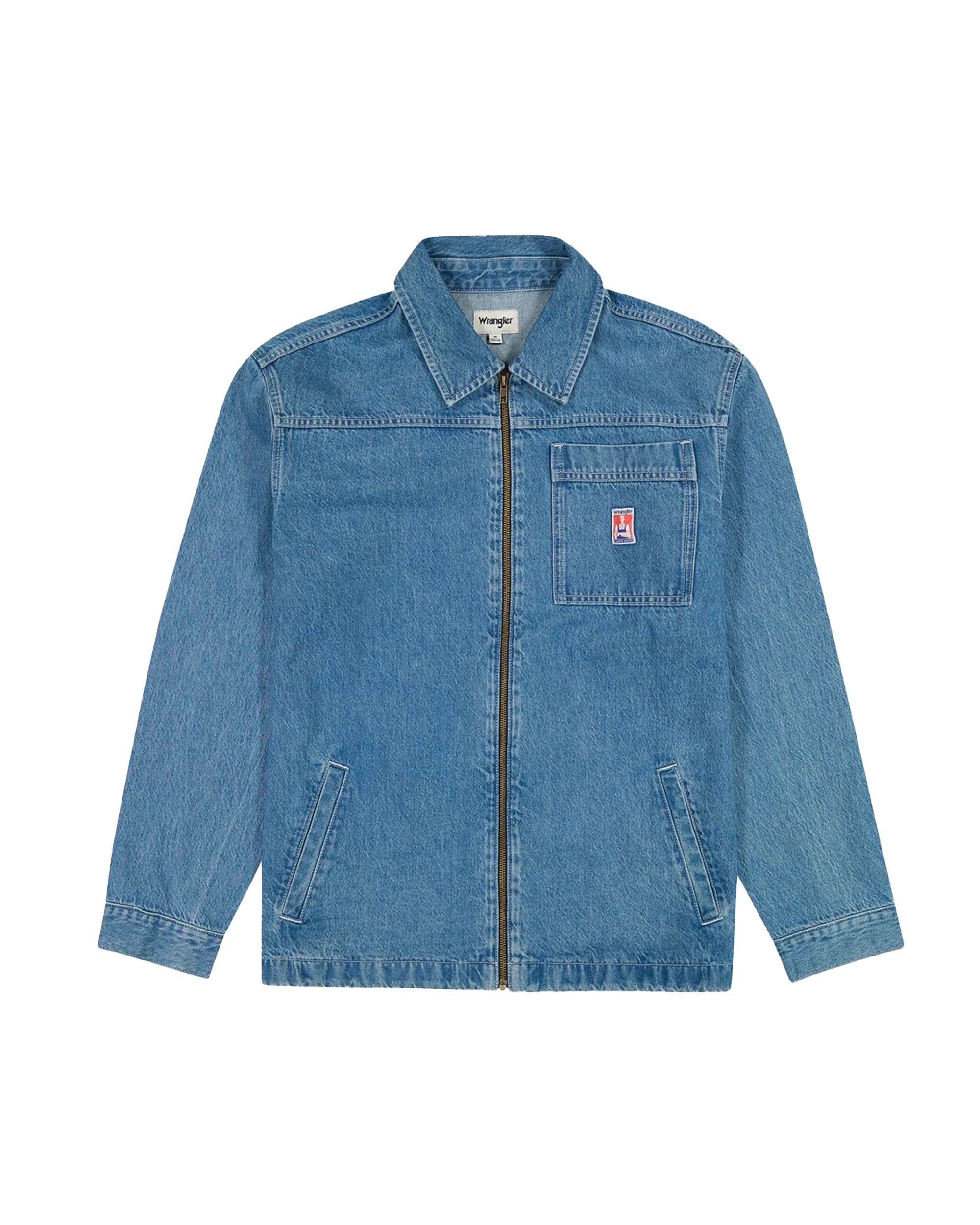 Casey Jones Jacket in Faded Indigo