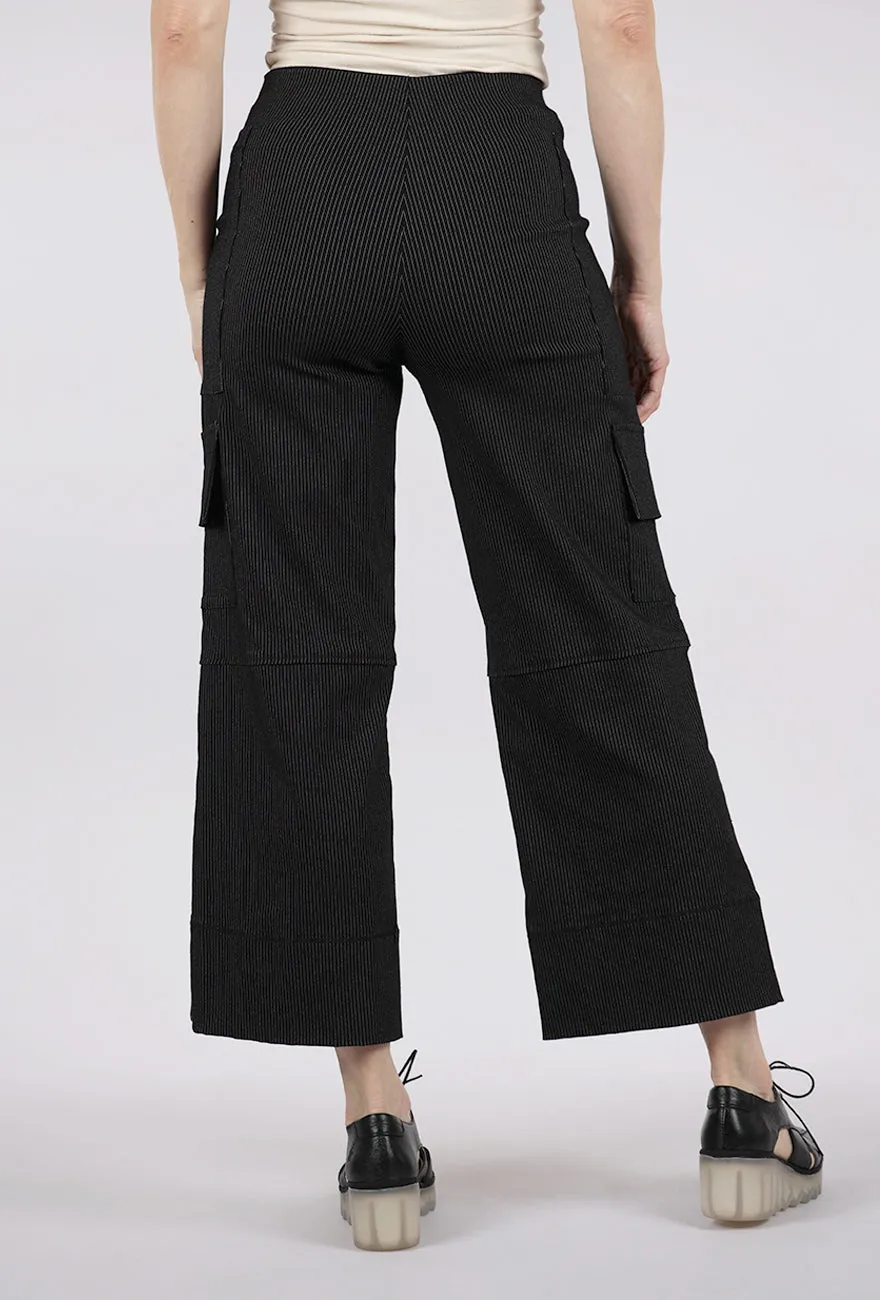 Cassidy Pant, Black Stripe