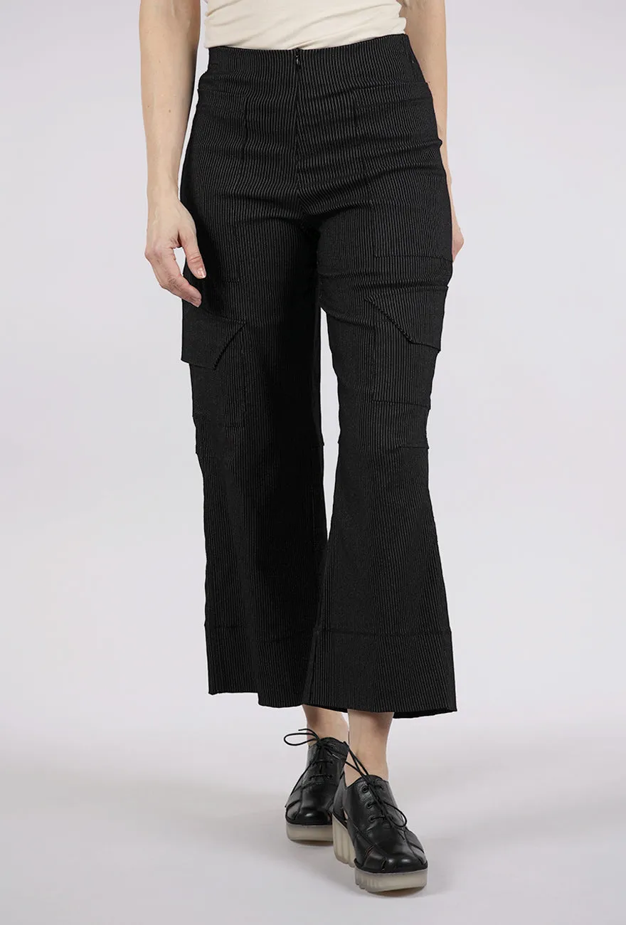 Cassidy Pant, Black Stripe