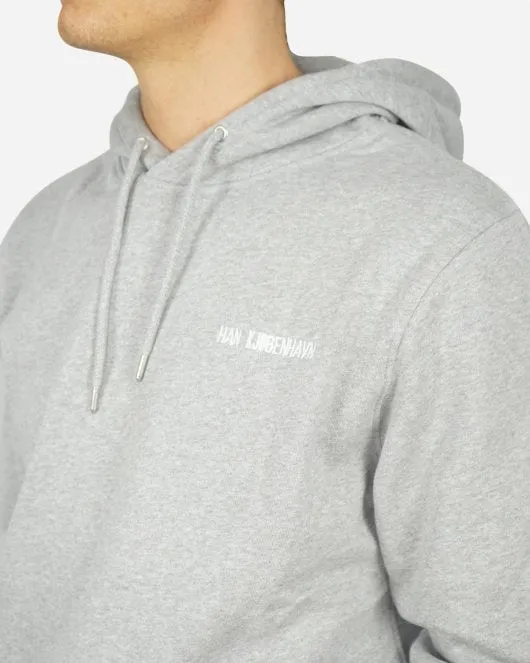 Casual Hoodie - Light Grey Melange