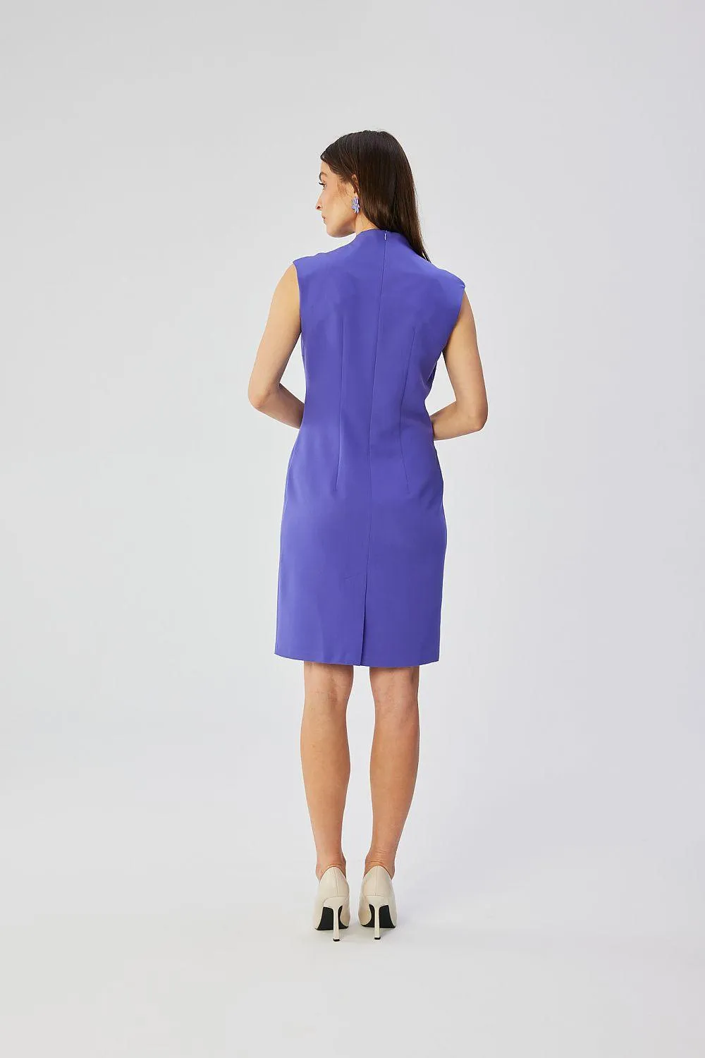 Chic Envelope Neckline Midi Dress