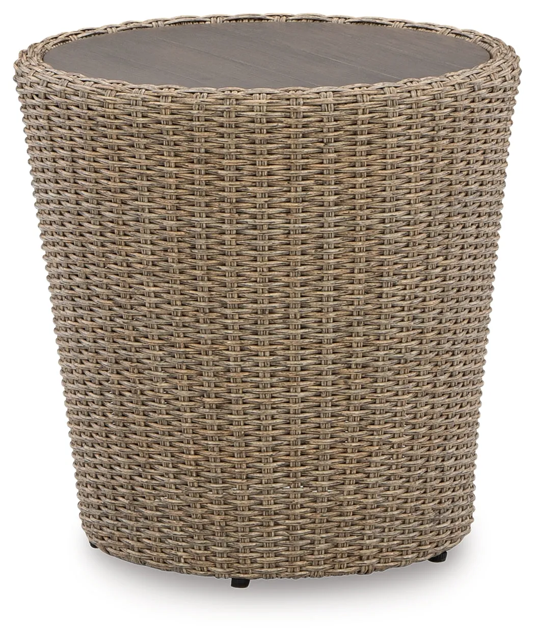 Danson Outdoor Coffee Table with End Table in Beige