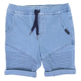 Denim Knit Short Acid wash