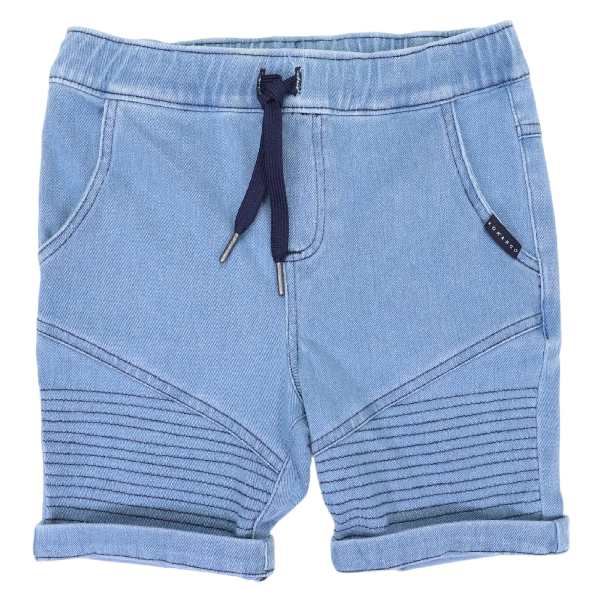 Denim Knit Short Acid wash