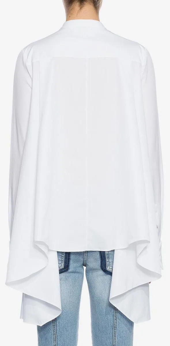 Drape Embroidered Shirt