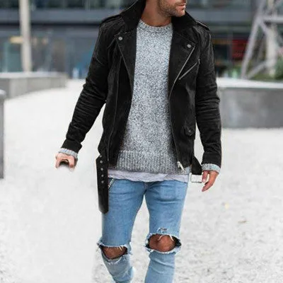 Fashionable Leather Jacket For Men