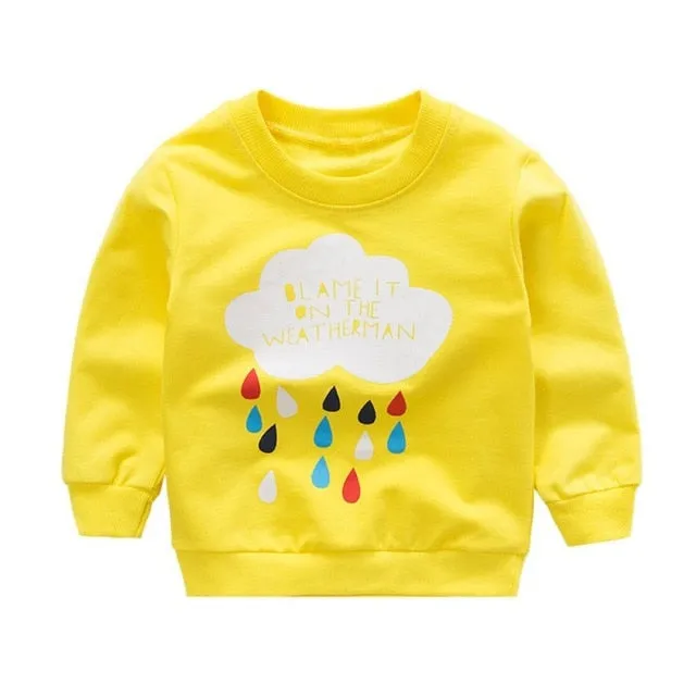 Fun Characters Printed Sweatshirt