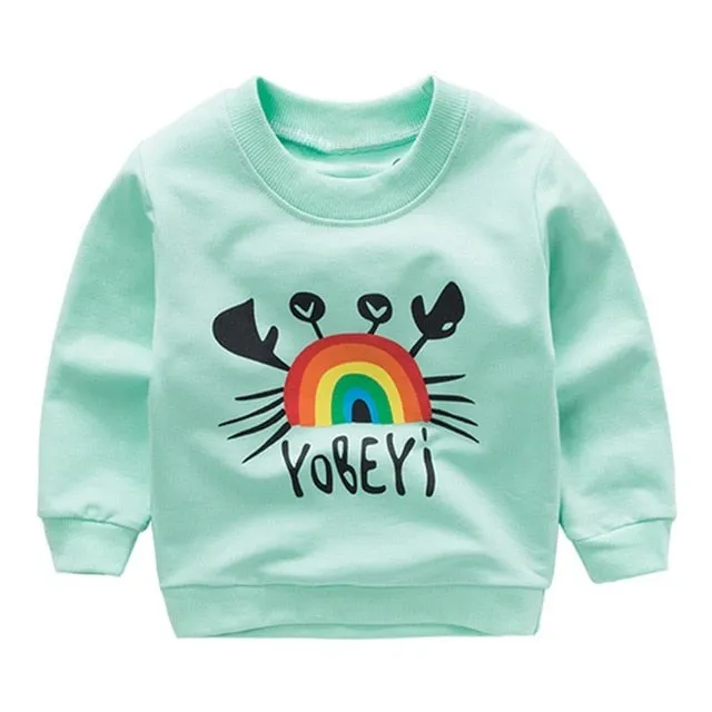 Fun Characters Printed Sweatshirt