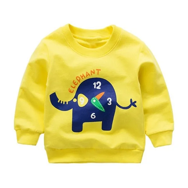 Fun Characters Printed Sweatshirt