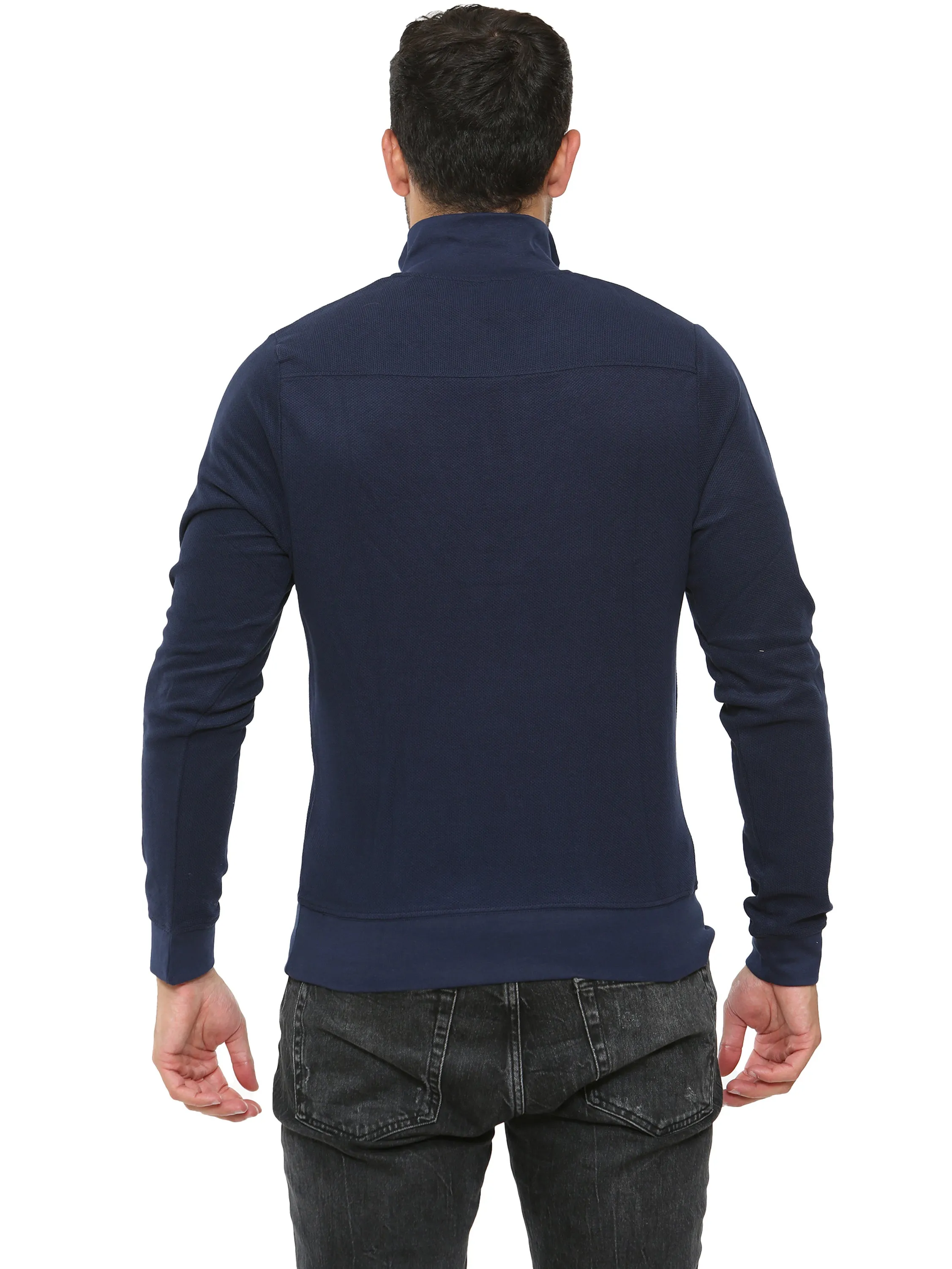 Gant Mens Classic Zip Up Winter Jumper