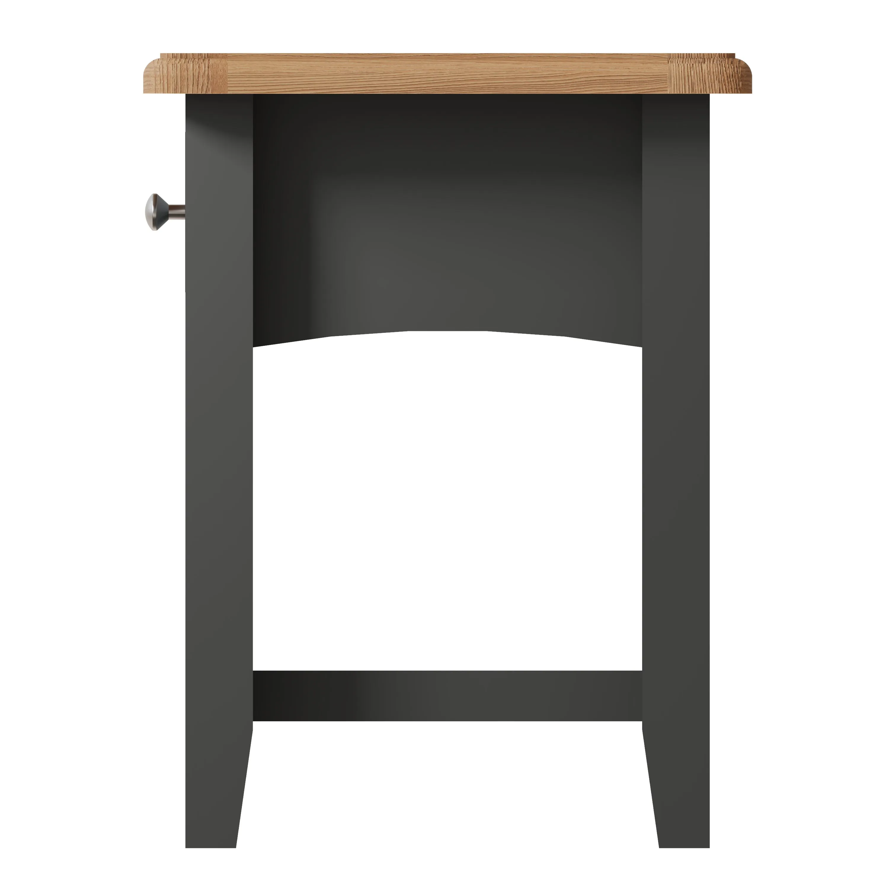 Geras Grey Lamp Table