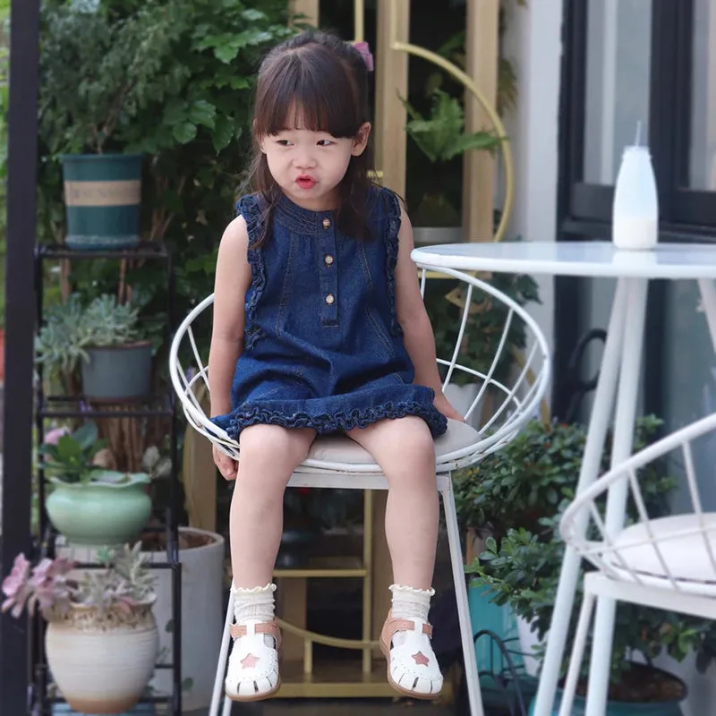 Girls Denim Tank Top Dress