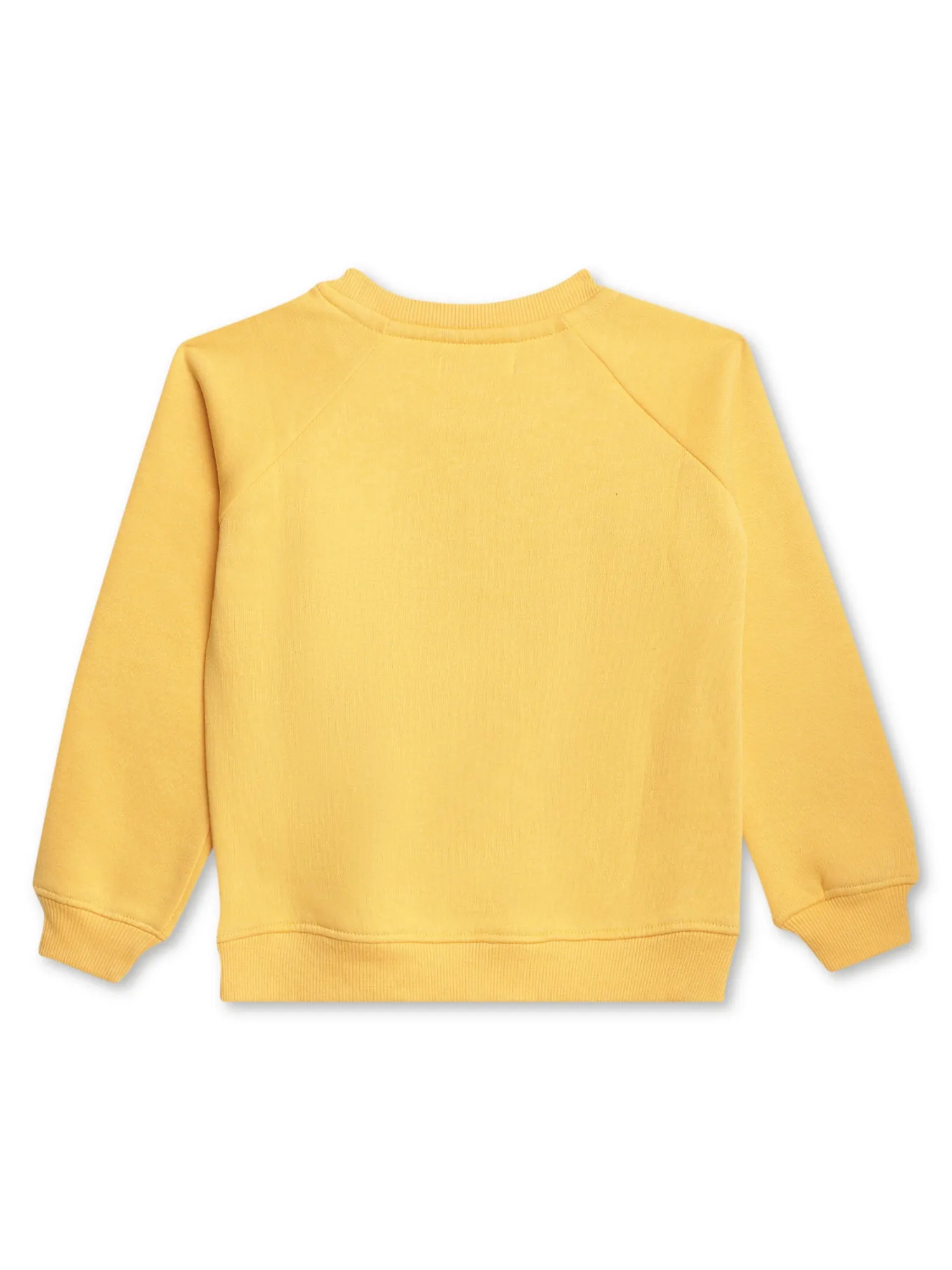 Girls Yellow Sweatshirt