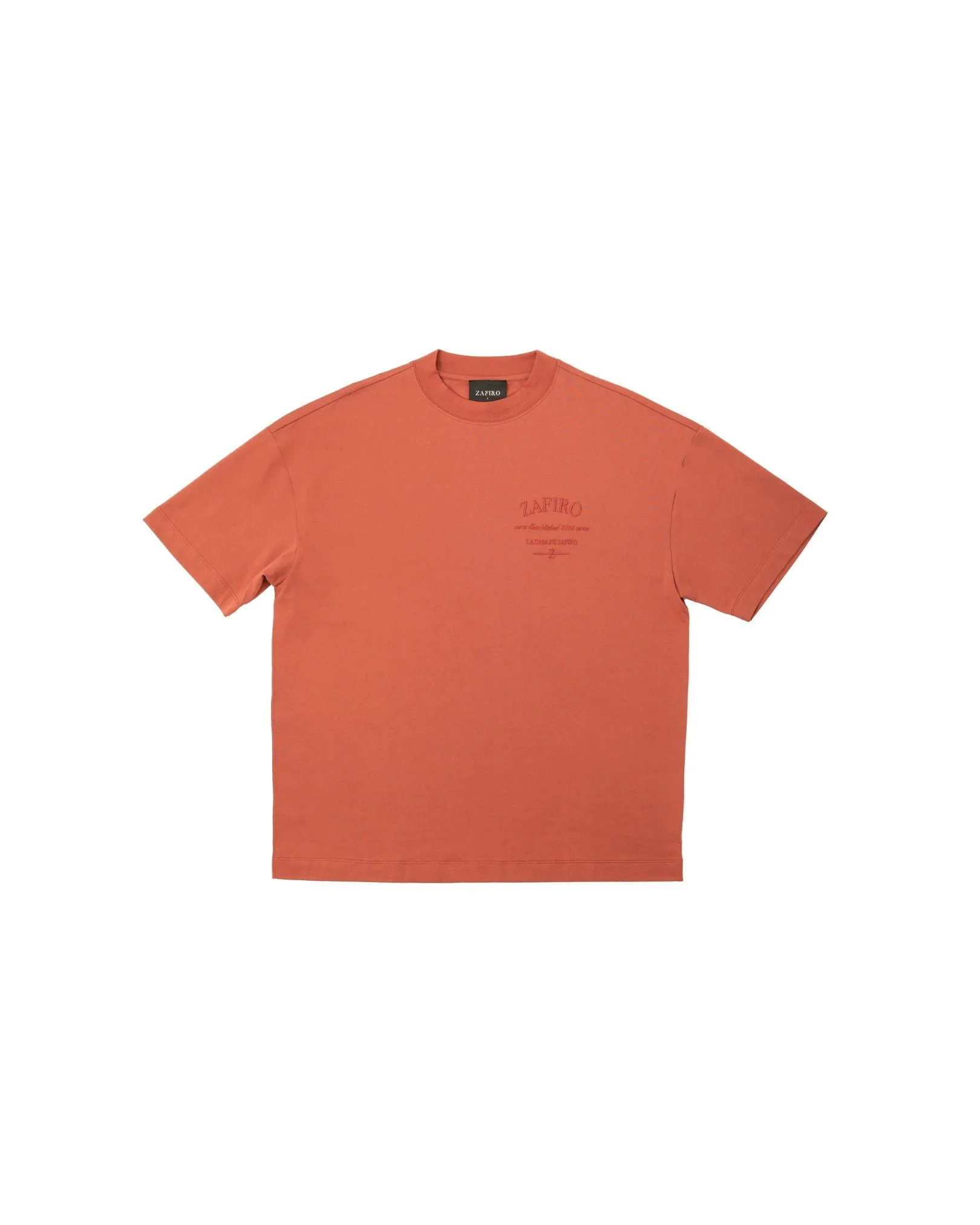 La Casa Oversized T-shirts - Terracota