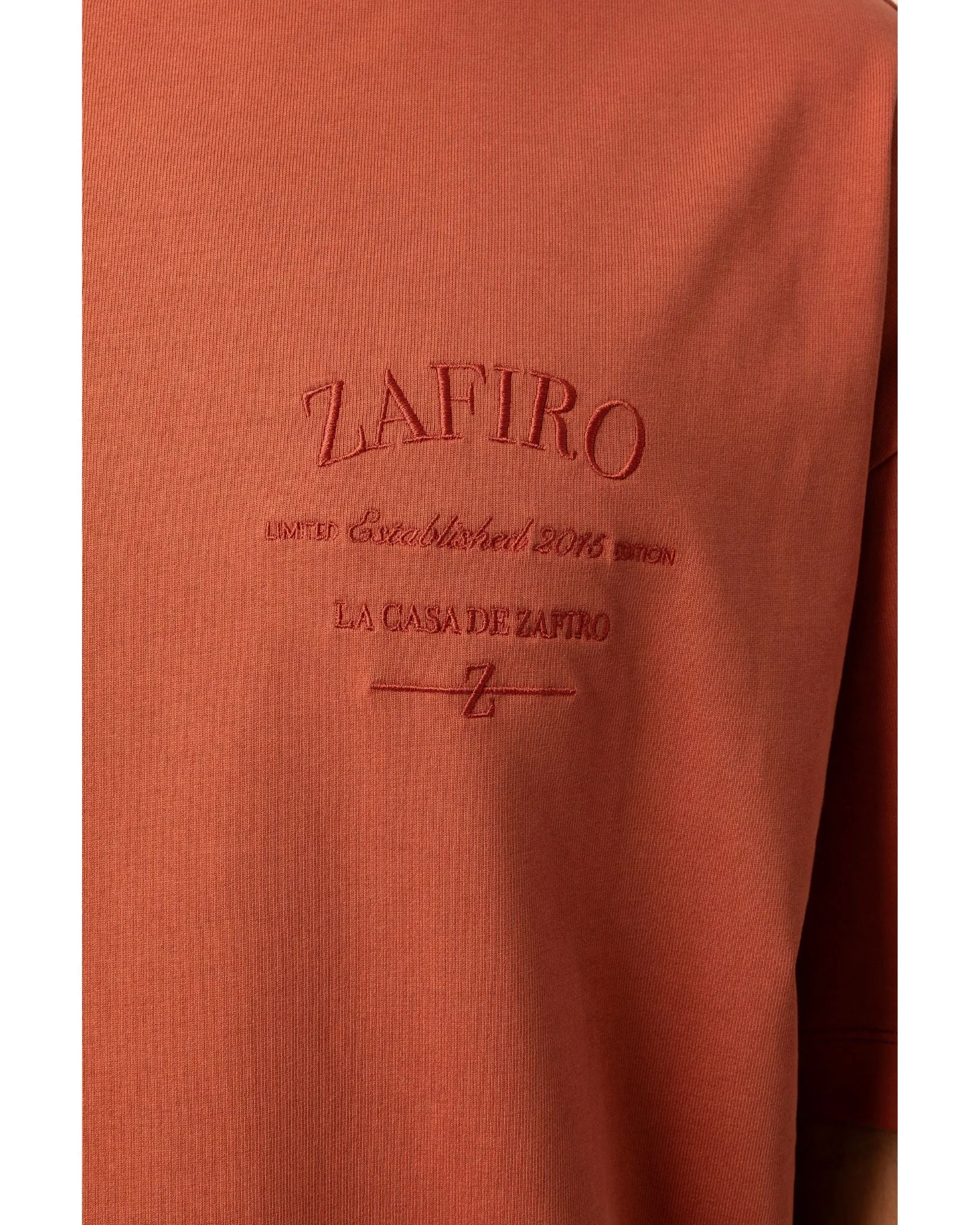 La Casa Oversized T-shirts - Terracota