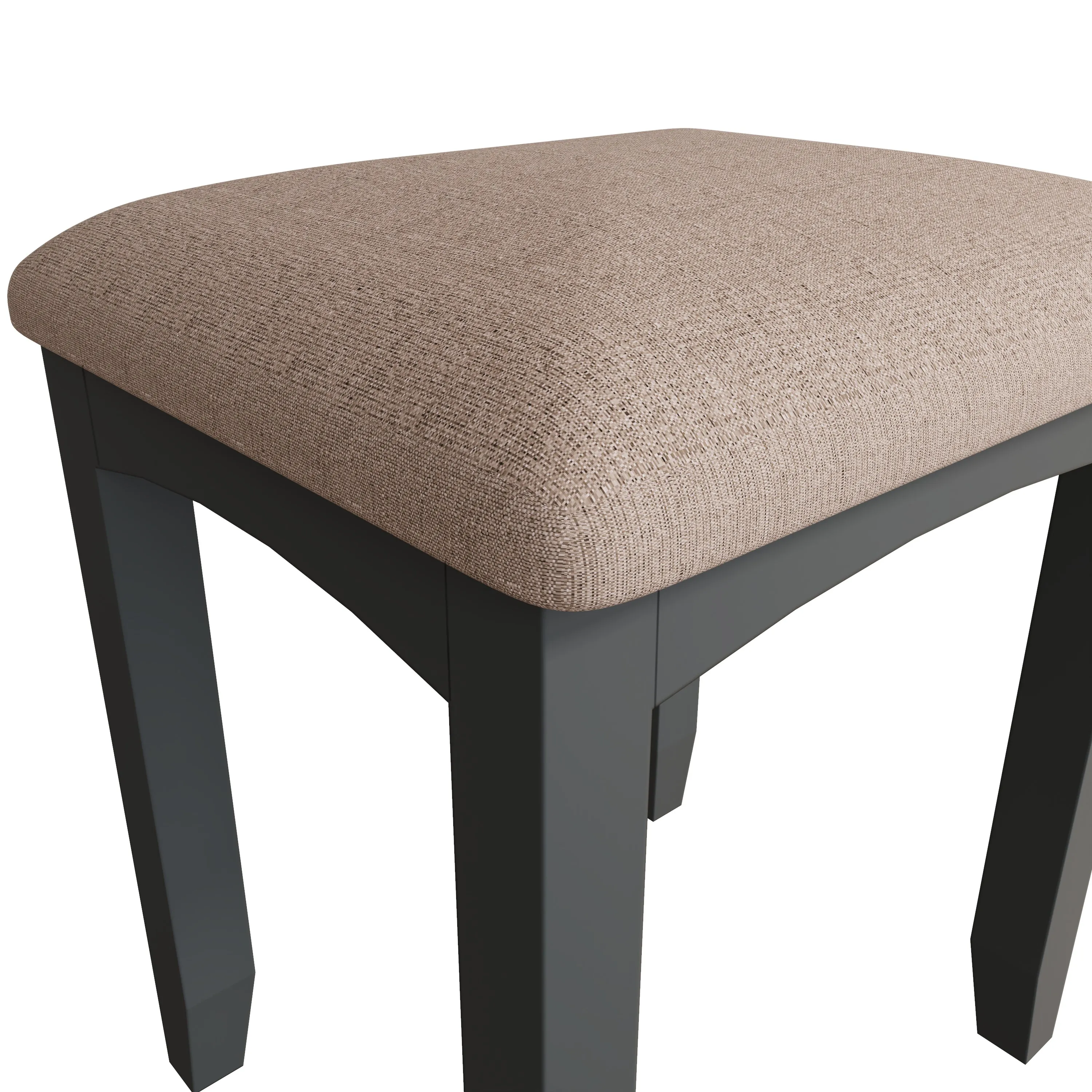 Malmesbury Grey Stool 42 x 35 x 48 cm