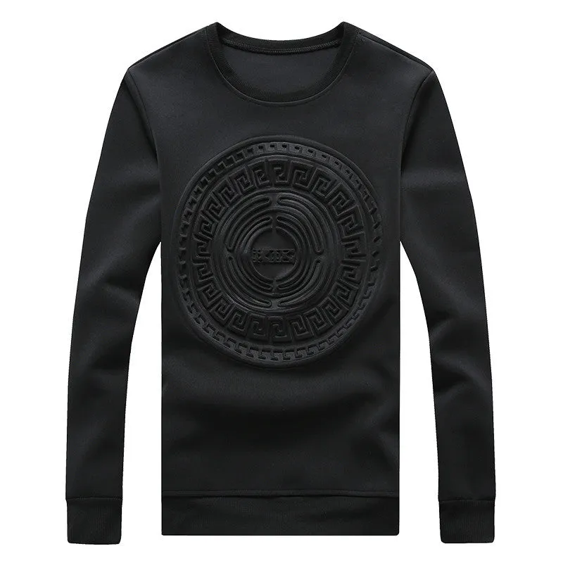 Men's Casual Solid Color Sweatshirt