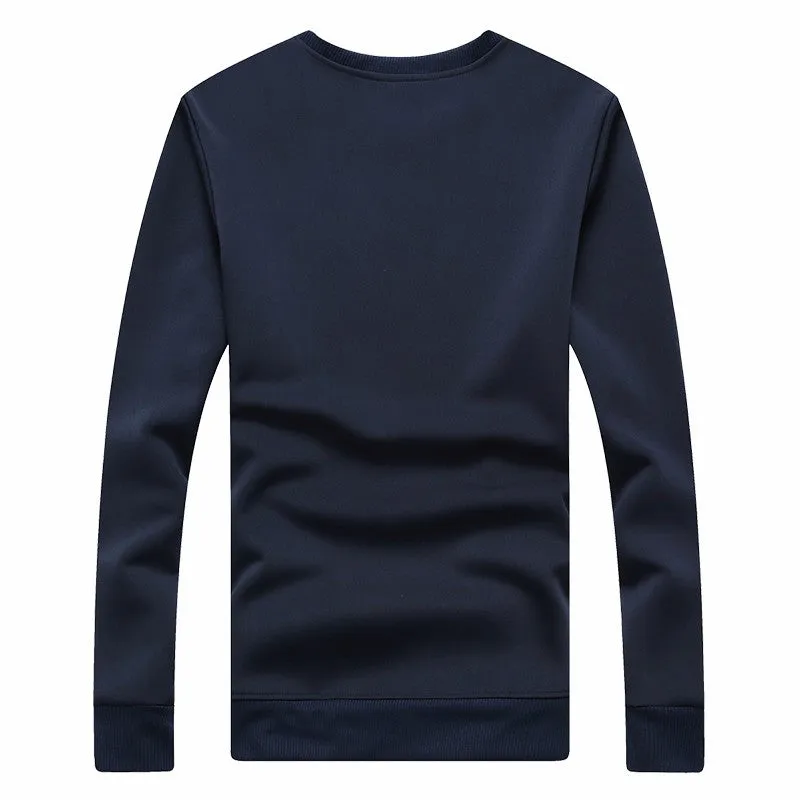 Men's Casual Solid Color Sweatshirt