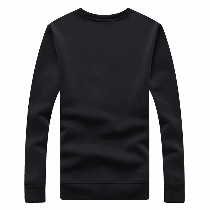 Men's Casual Solid Color Sweatshirt