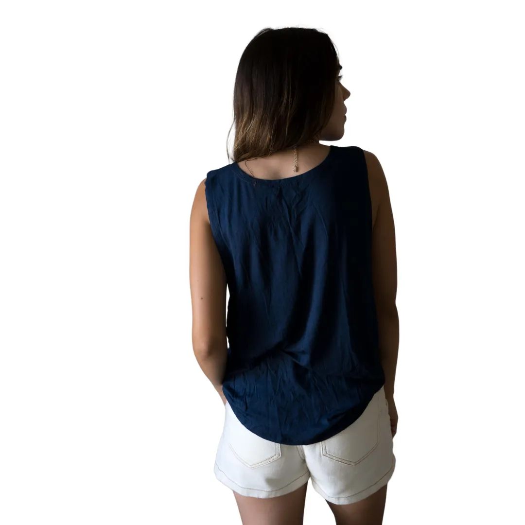 Mermaid Tank-Navy