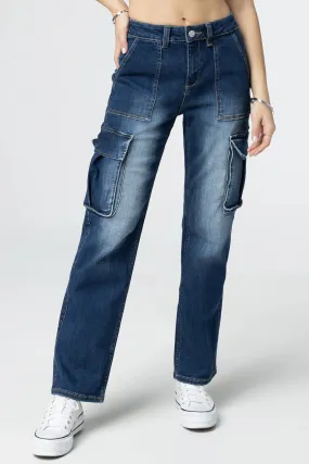 MM High Rise Cargo Jeans