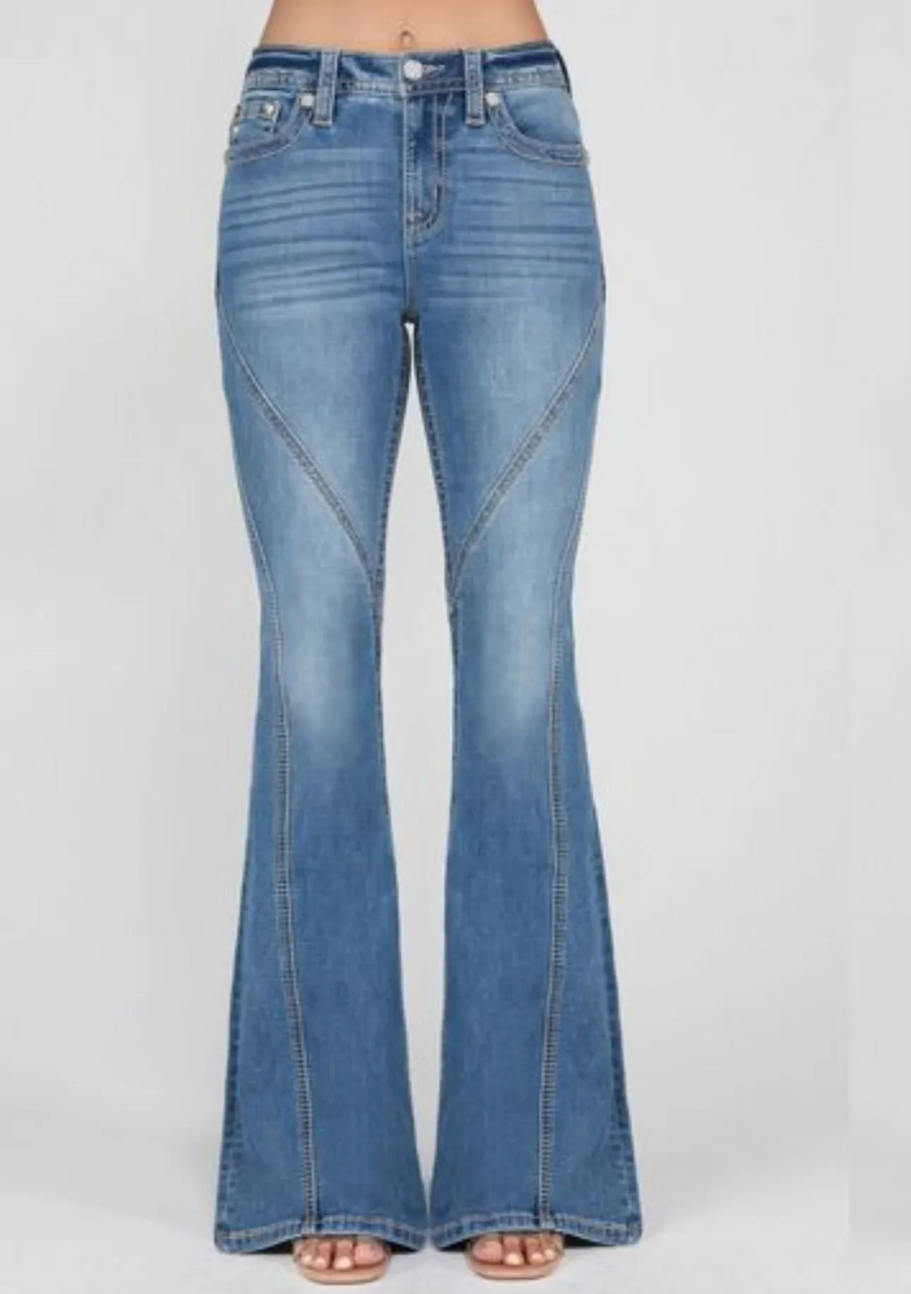 MM High Rise Slim Flare