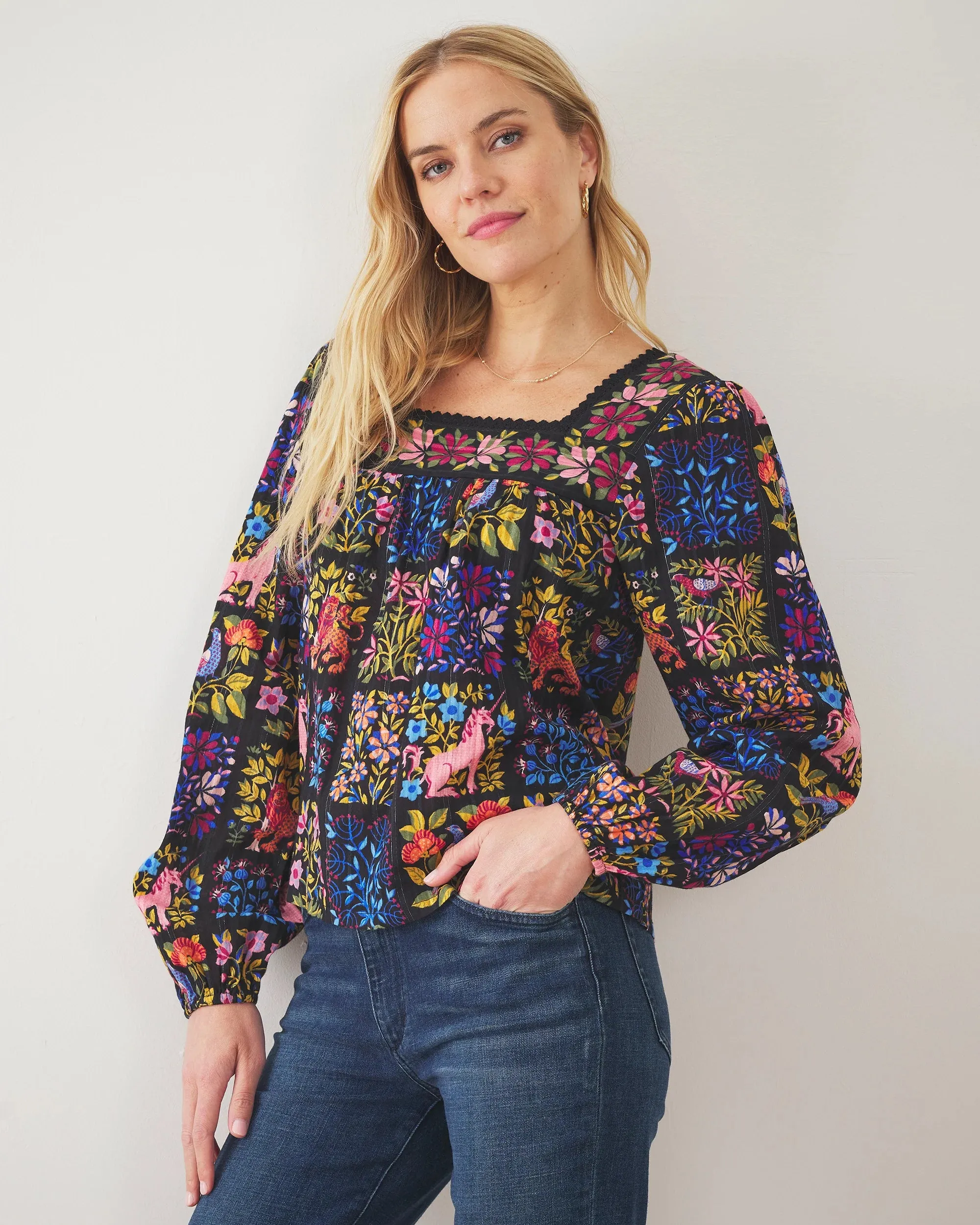 Opening Day Blouse (Stained Glass)