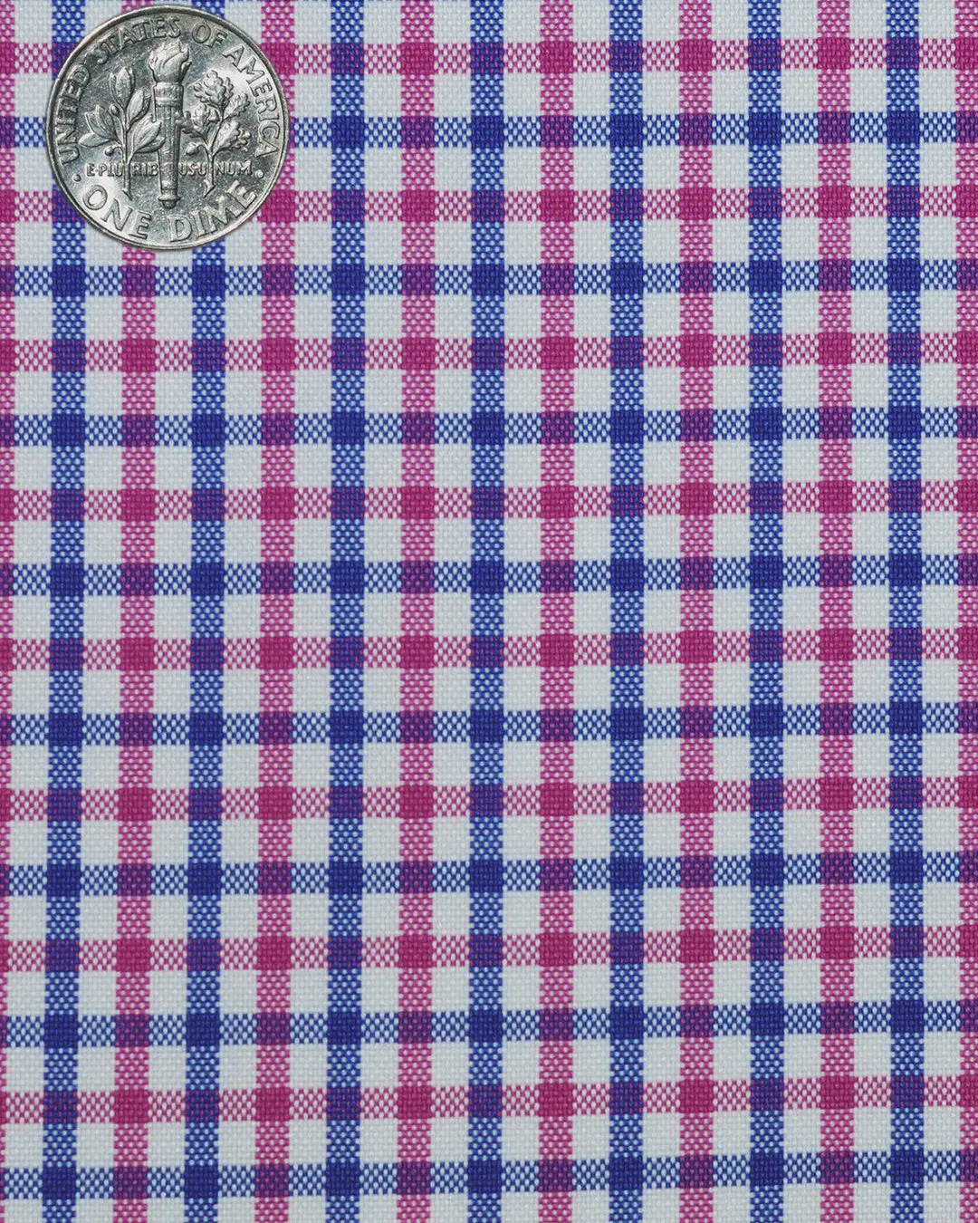 Pink Blue Small Gingham