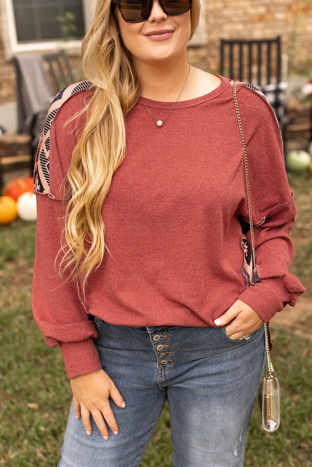 Plus Size High Low Sweatshirt