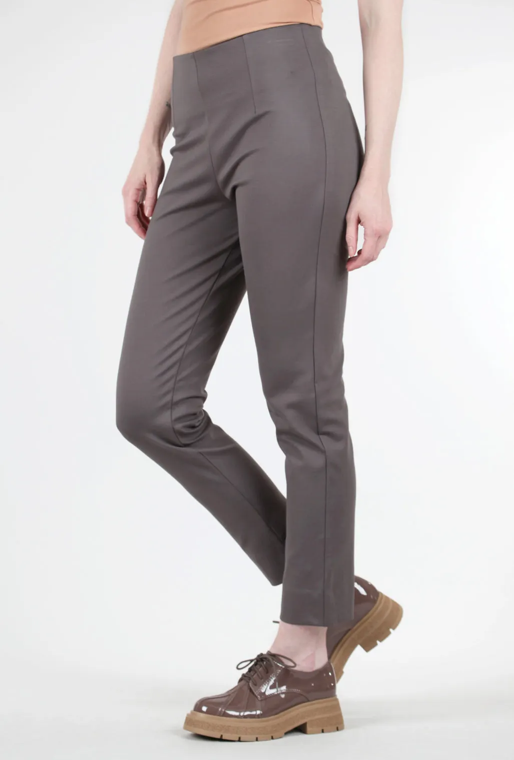 Ponte Knit Zani Pant, Taupe