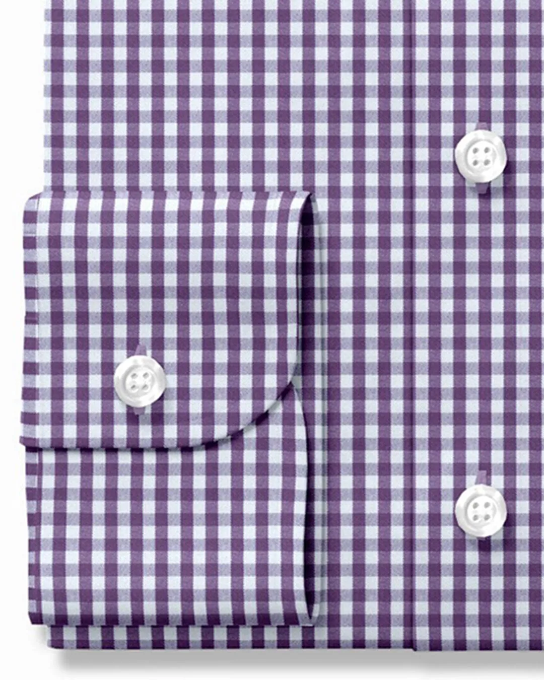 Purple White Gingham