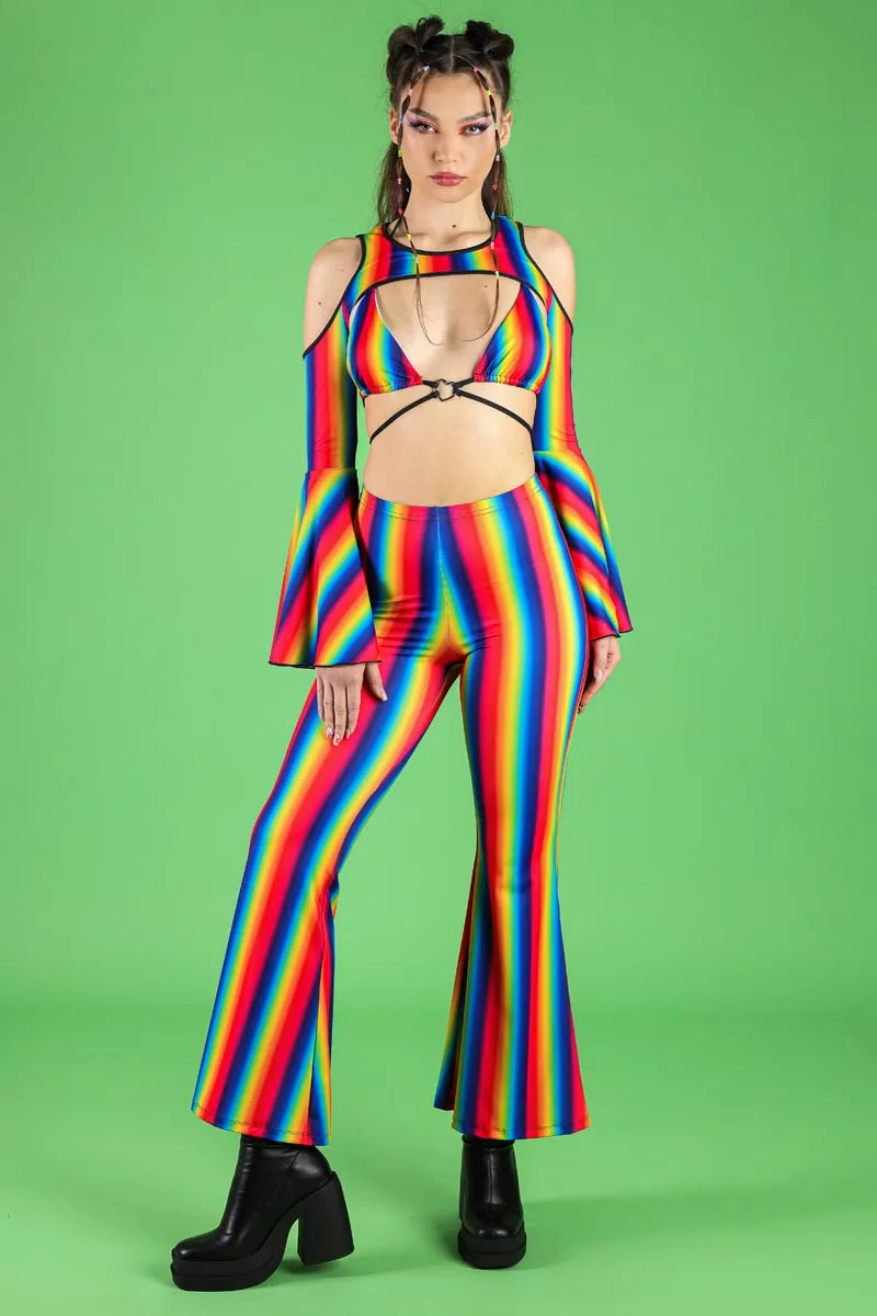 Rainbow Spectrum Bell Bottoms Set