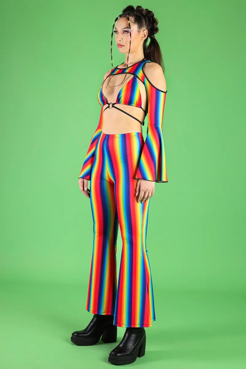 Rainbow Spectrum Bell Bottoms Set