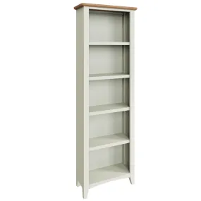 Salisbury Pure White Bookcase Large 60 x 25 x 180 cm