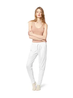 Slim Fit Jogger White by Miakoda