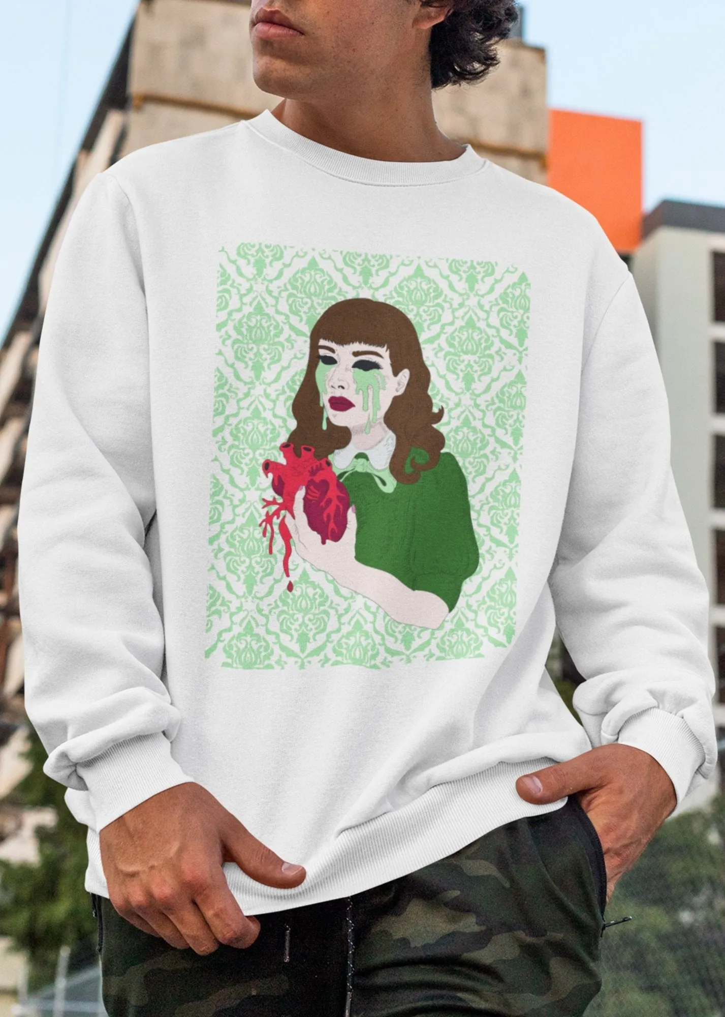 ST!NK - artist INBAR - Casual Sweatshirt