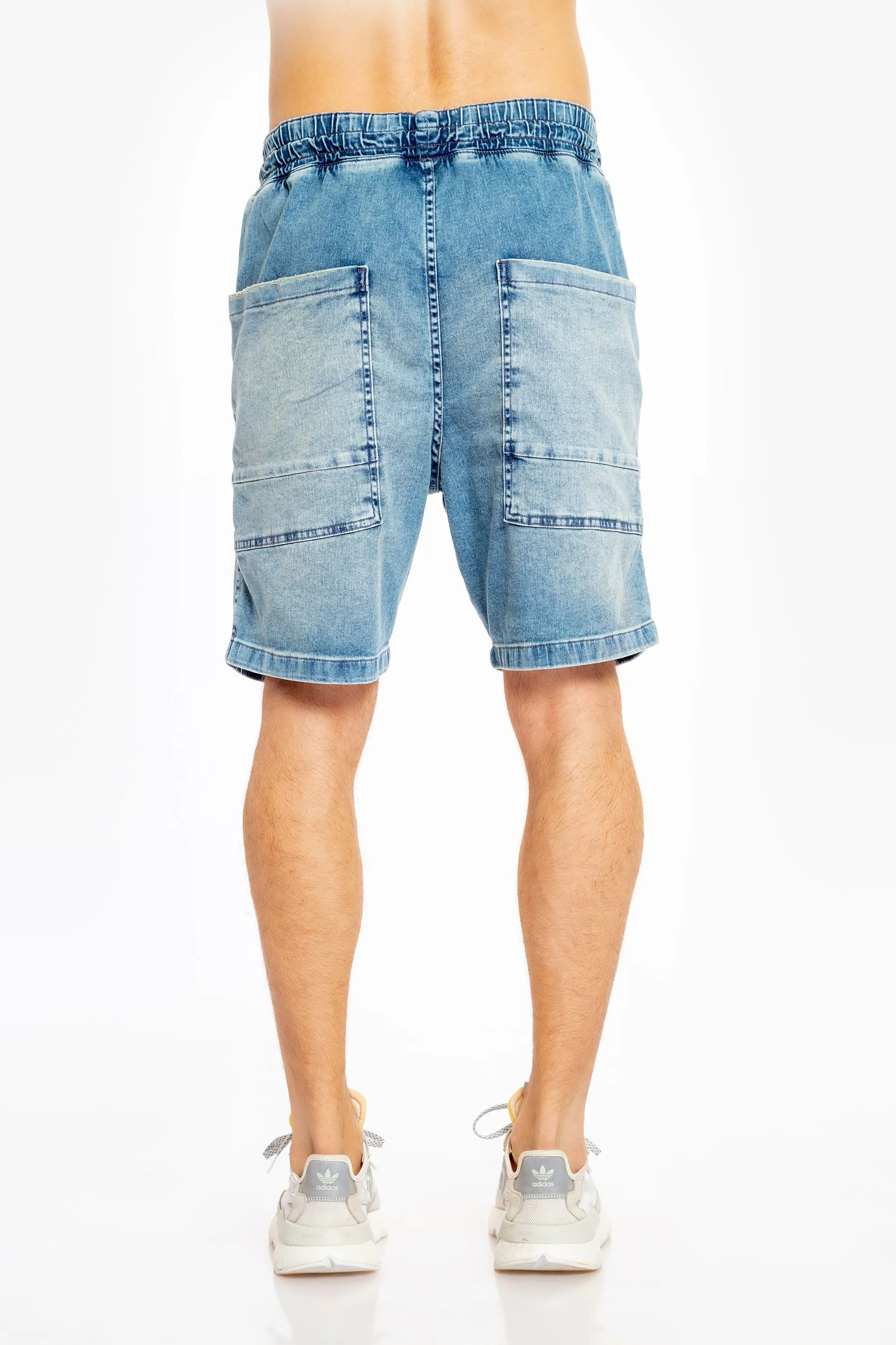 Stone Mix Denim Bermuda