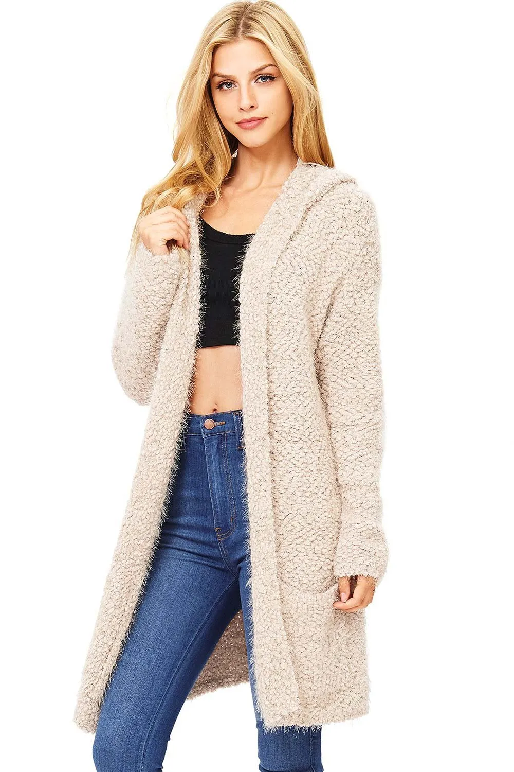 Vertigo Plush Knit Cardigan