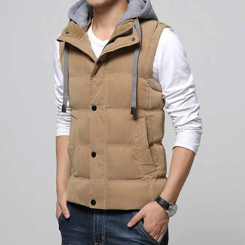 Warm Winter Fashionable Thick Vest For Men