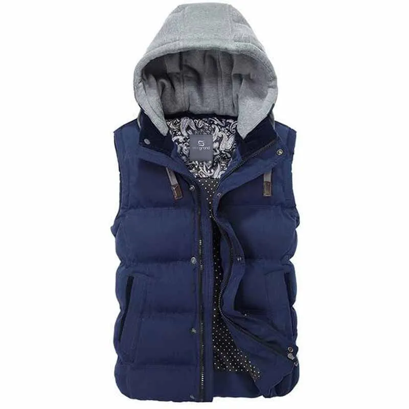 Warm Winter Fashionable Thick Vest For Men