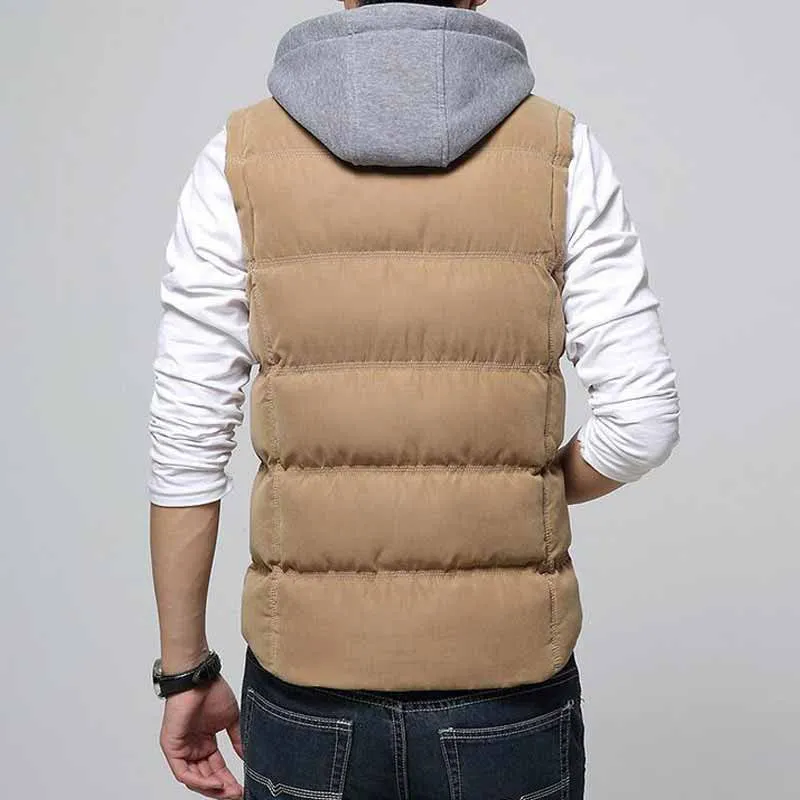 Warm Winter Fashionable Thick Vest For Men