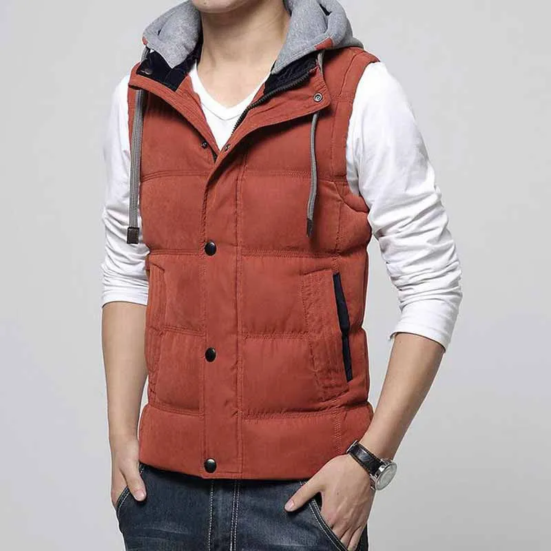 Warm Winter Fashionable Thick Vest For Men