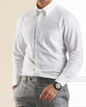 Warzone White Oxford Shirt