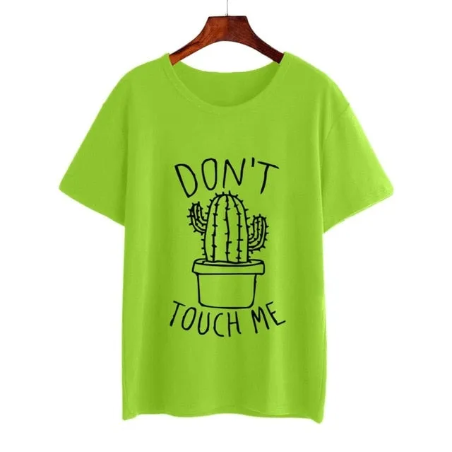 Women's T-shirt Fashion Cactus unique design